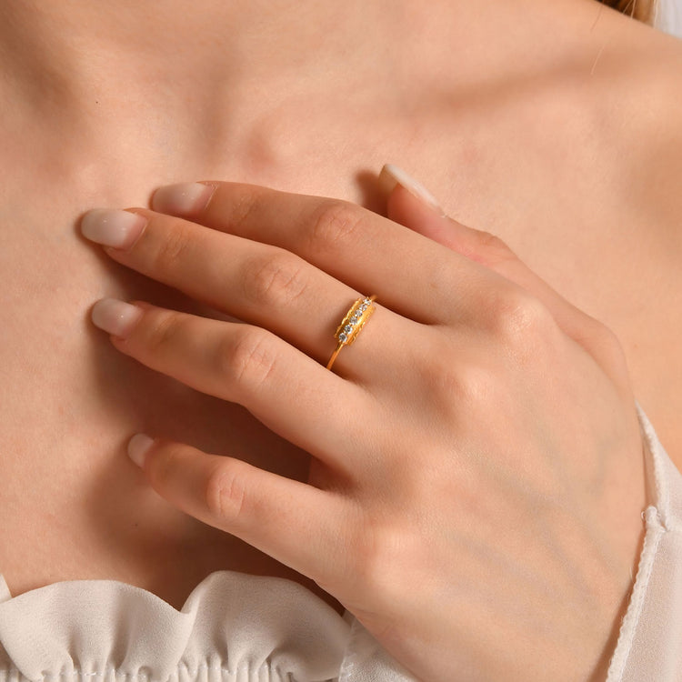 10K Gold Diamond Rings