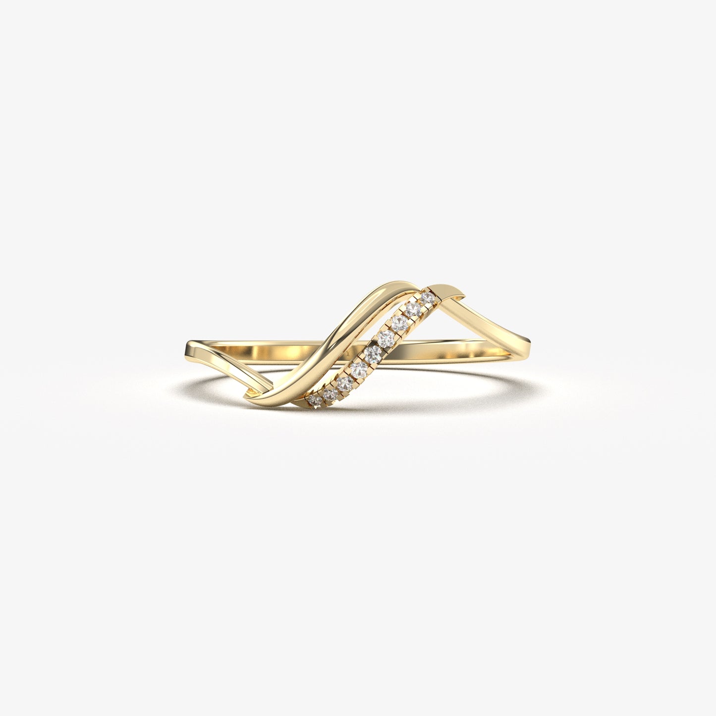 10K Gold Thin Ring - LR119