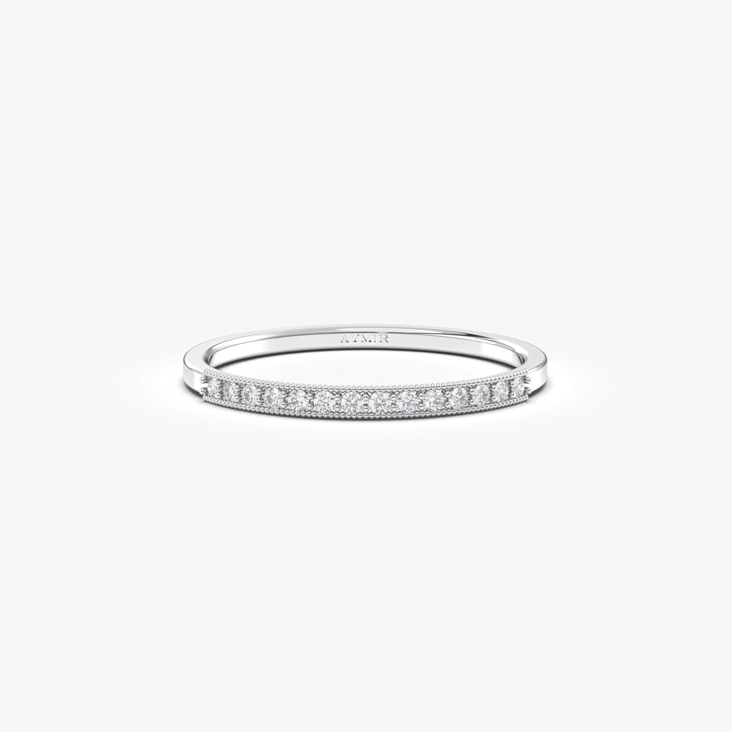 10K Gold Stacking Promise Ring - 2S117