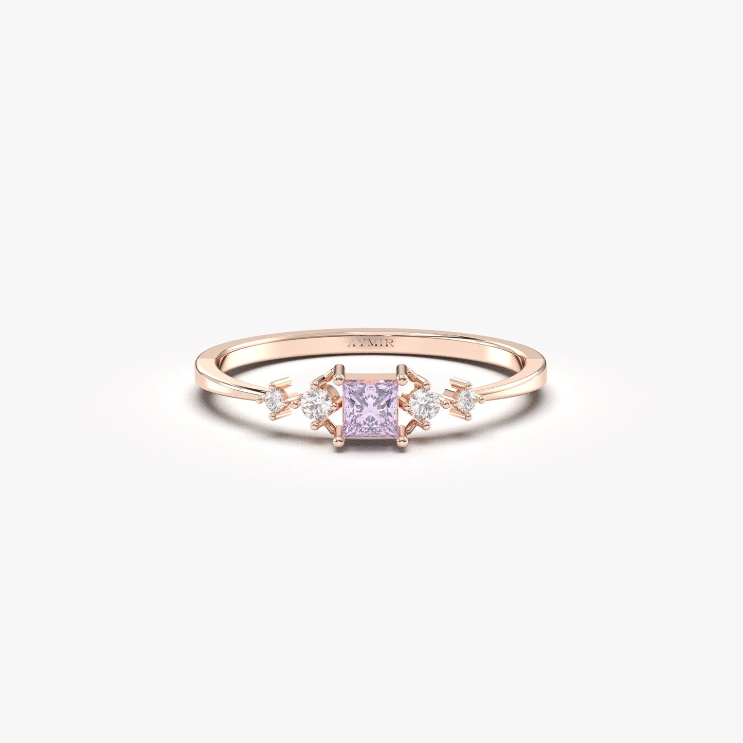 14K Gold Princess Lavender Ring - 2S122LAV