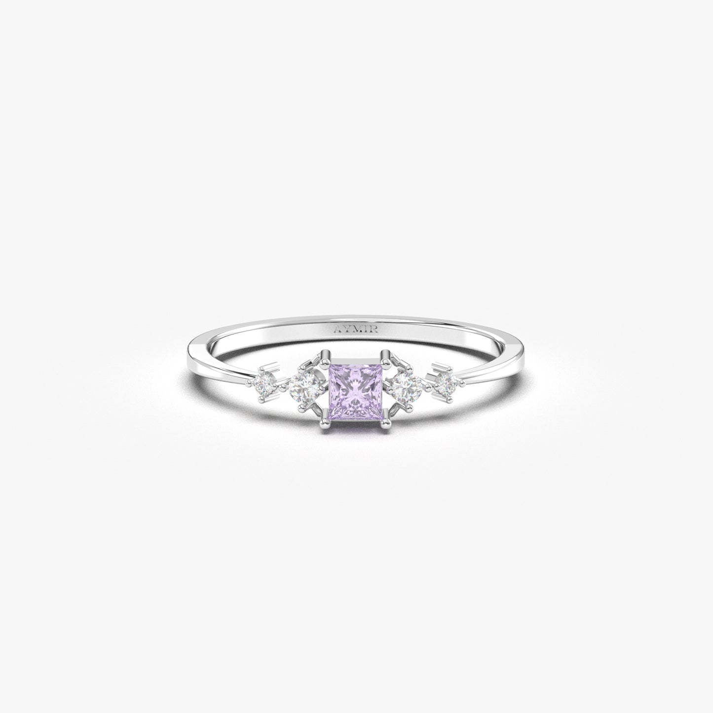 14K Gold Princess Lavender Ring - 2S122LAV