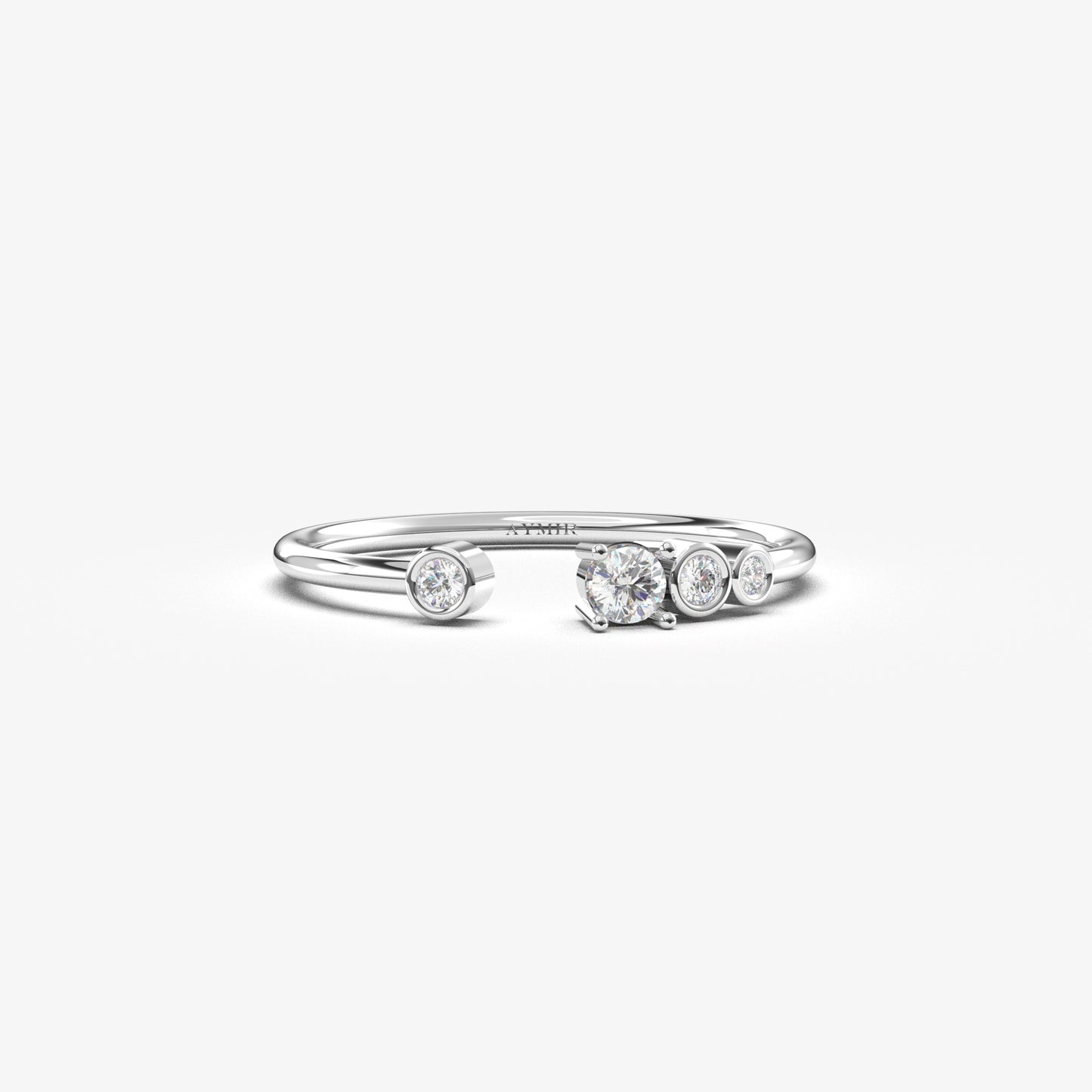 10K Gold Open Tria Ring - 2S101
