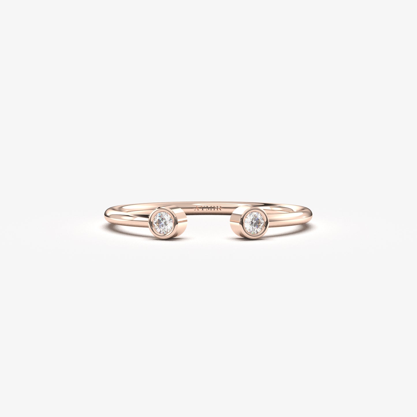 18K Gold Cuff Open Ring - 2S104