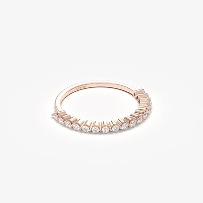 14K Gold Minimalist Wedding Ring - 2S10