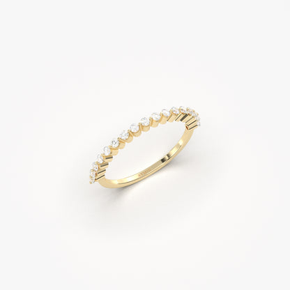 14K Gold Minimalist Wedding Ring - 2S10