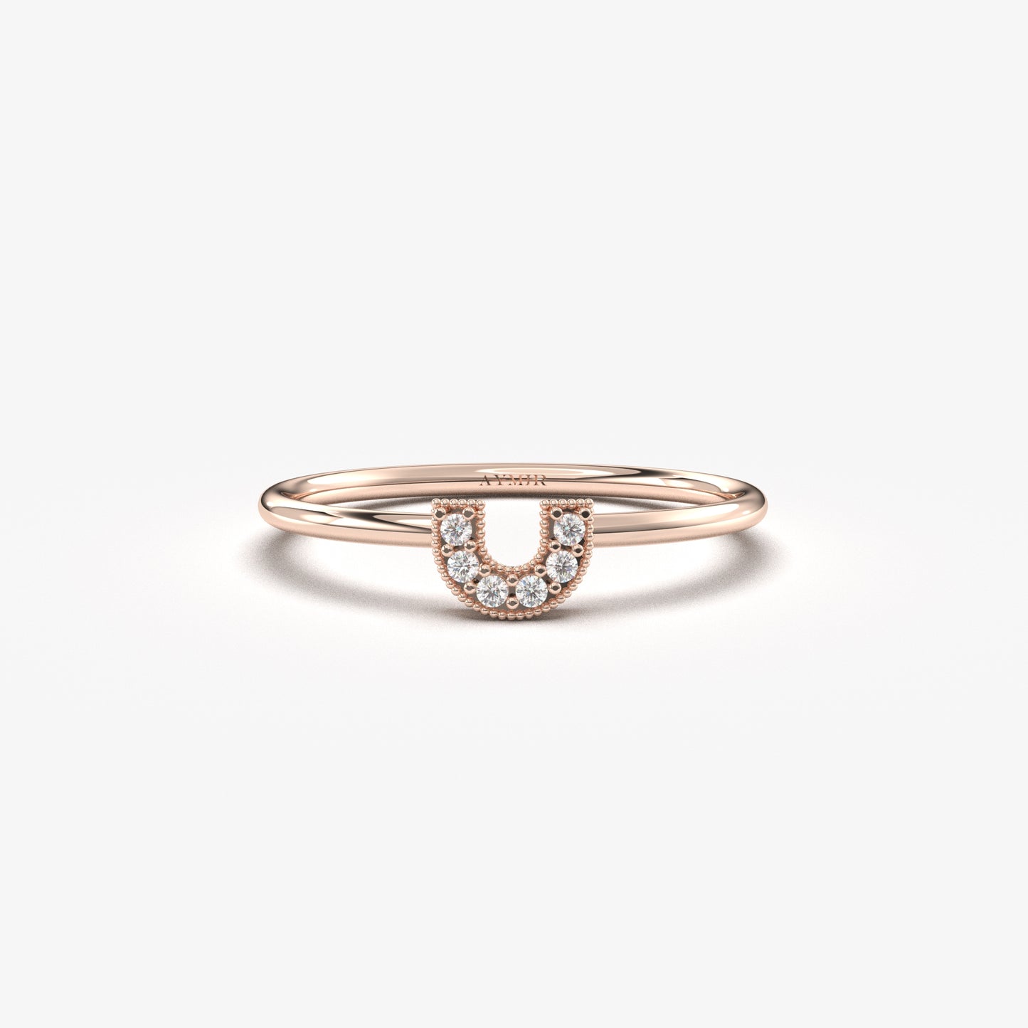 18K Gold Mini Statement Diamond Ring - 2S110