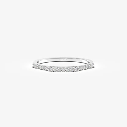18K Gold Stacking Diamond Ring - 2S116