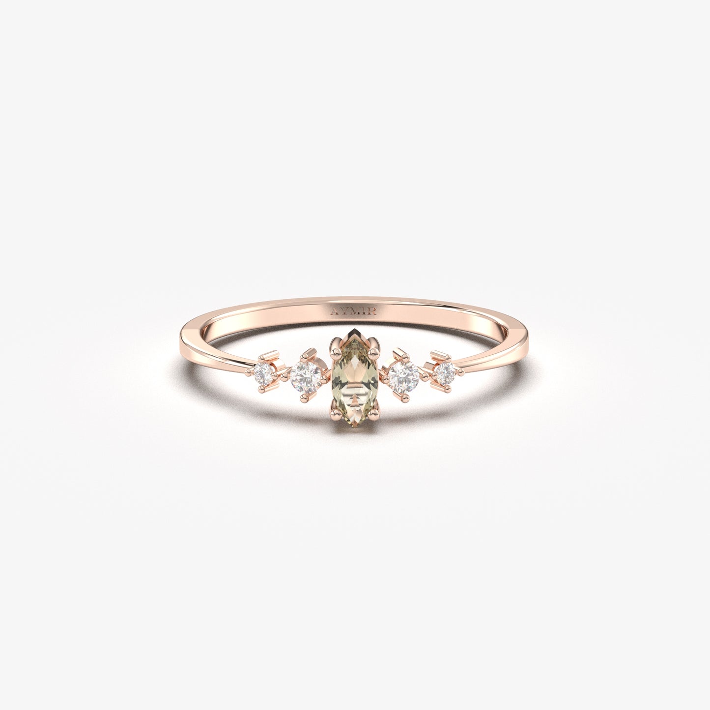 18K Gold Zultanite and Diamond Ring - 2S124ZUL