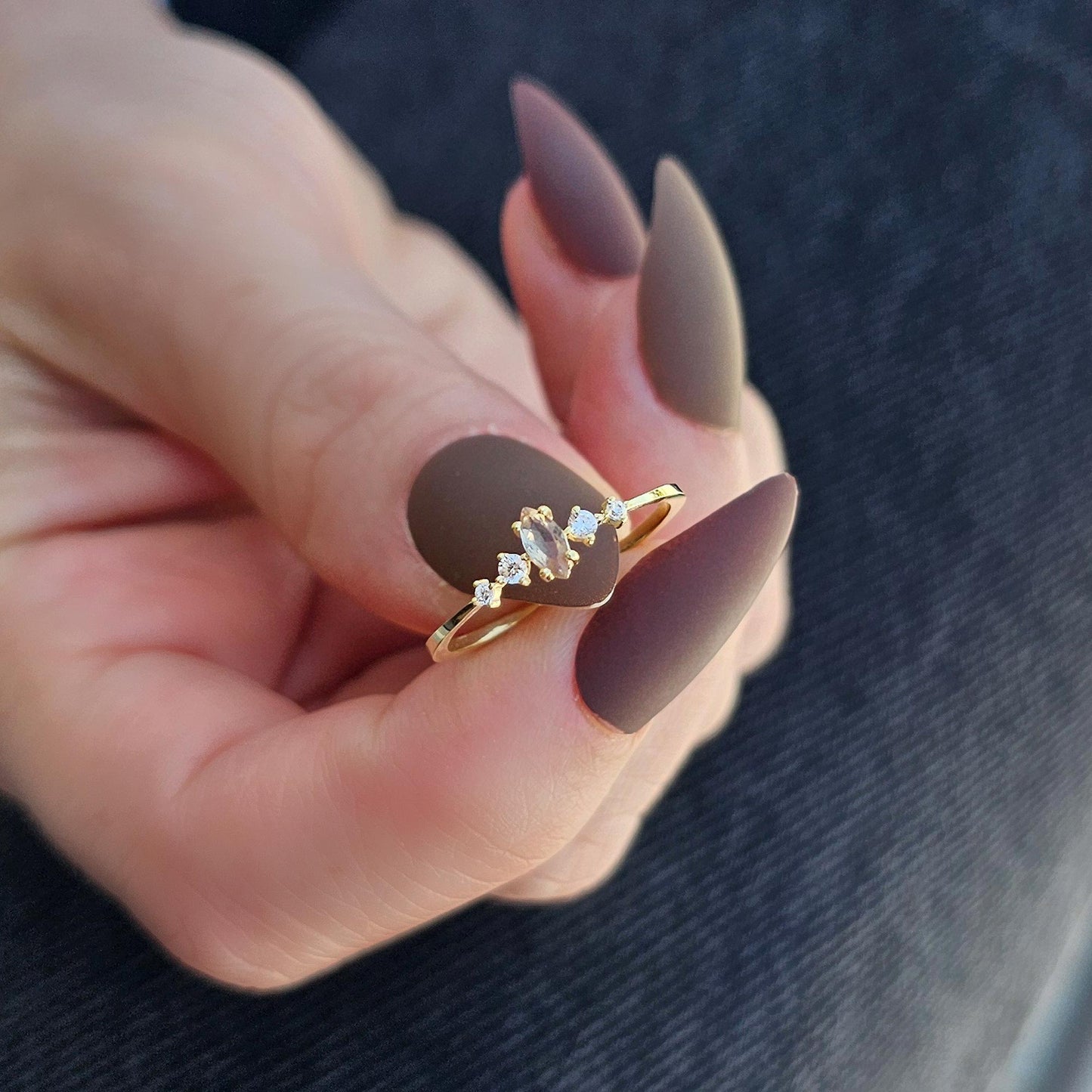 18K Gold Zultanite and Diamond Ring - 2S124ZUL