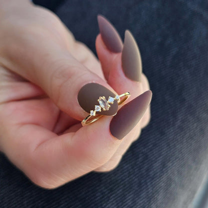 18K Gold Zultanite and Diamond Ring - 2S124ZUL