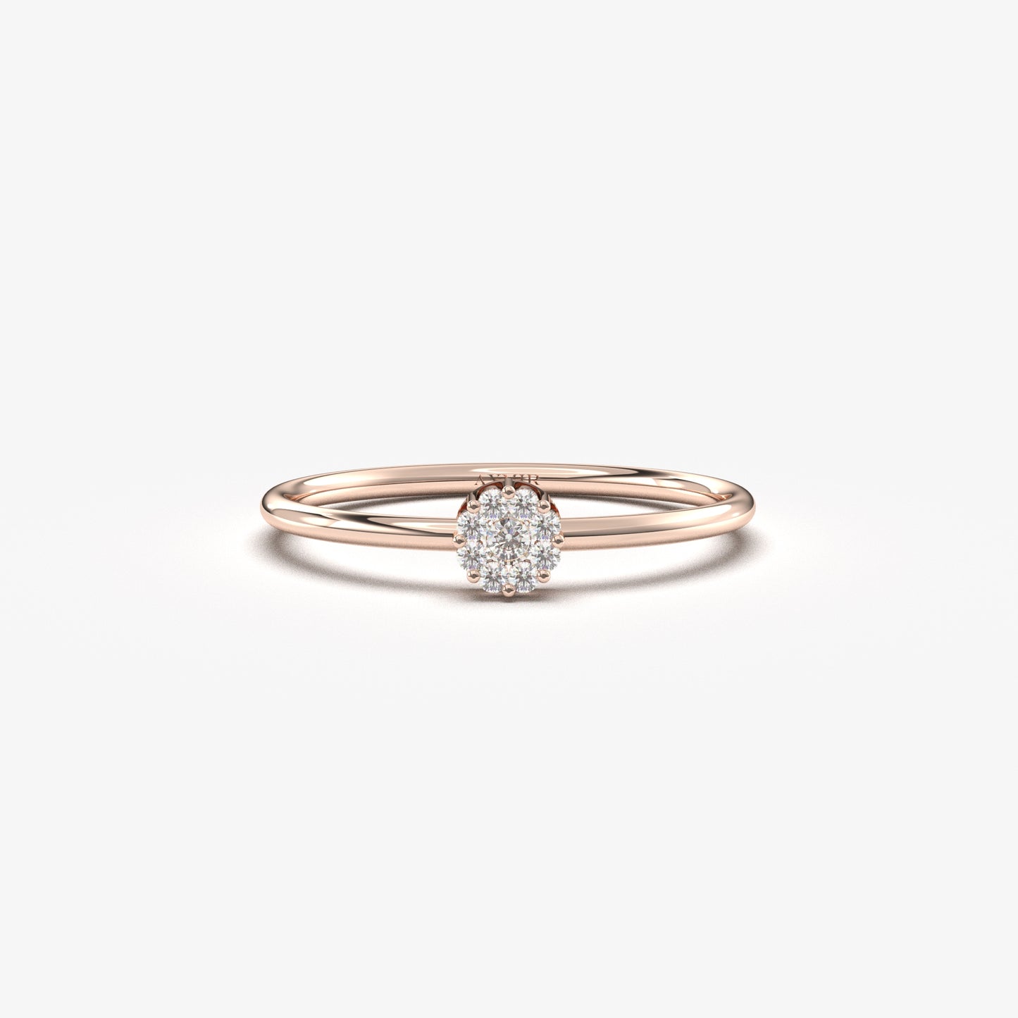 18K Gold Coronet Diamond Ring - 2S136