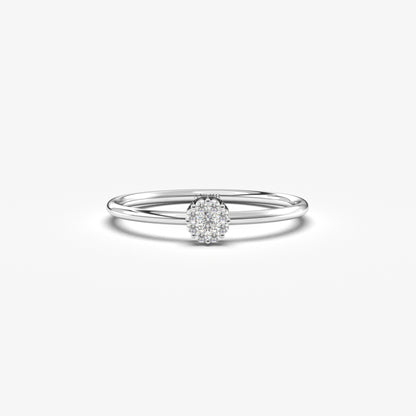 18K Gold Coronet Ring - 2S136