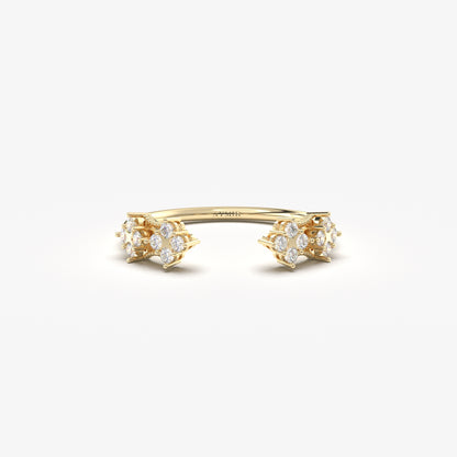 14K Open Vintage Gold Ring - 2S177