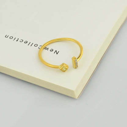 18K Gold Open Citrine Ring - 2S174CIT